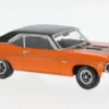 IXO Chevrolet Nova SS, orange/schwarz, 1971, 1:43, Clearance