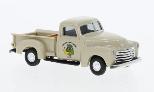 Busch Chevrolet Pick Up, 1950, Fruit Company, 1:87, Outlet