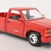 Motormax Chevrolet 1500 Pick Up 454 SS, rot, 1992, 1:24, Best