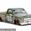 Mini GT Chevrolet Silverado Kaido Intimidator V2, grün/braun, 1980, 1:64, Best