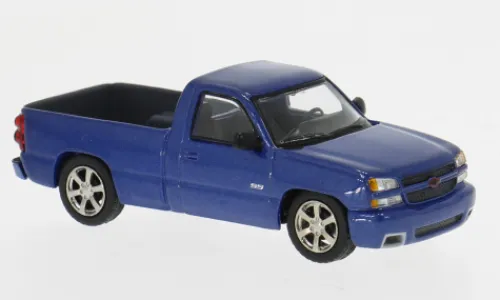 Para64 Chevrolet Silverado Single Cab, blau, 2006, 1:64, Online
