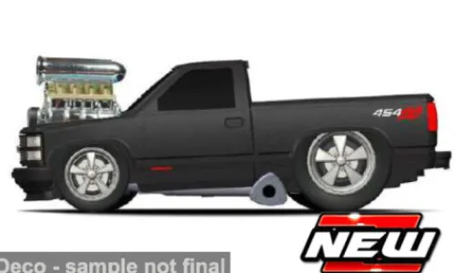 Maisto Chevrolet 454 SS Pick-Up, schwarz, 1993, 1:64, Best