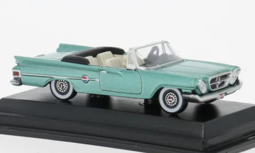 Oxford Chrysler 300 Convertible, grün, 1961, 1:87, New