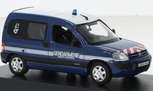 Norev Citroen Berlingo, 2005, Gendarmerie - Equipe Cynophile, 1:43, Clearance