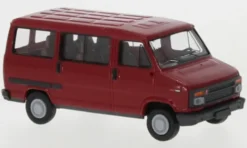Brekina Citroen C25 Bus, dunkelrot, 1982, 1:87, Hot