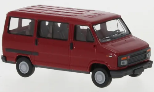 Brekina Citroen C25 Bus, dunkelrot, 1982, 1:87, Hot