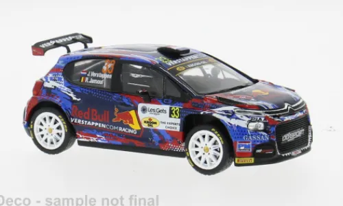 IXO Citroen C3 Rally2, Rallye du Condroz, 2022, #33, J.Verstappen/R.Jamoul, 1:43, Discount