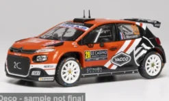 IXO Citroen C3 Rally2, Rallye Monte Carlo, 2026, #20, L.Rossel/G.Mercoiret, 1:43,