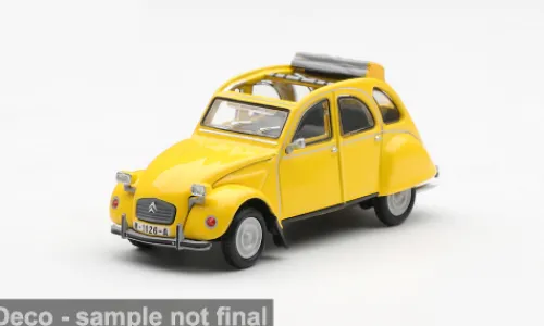 Mini GT Citroen 2CV, gelb, 1981, James Bond 007 – For Your Eyes Only, 1:64, Online