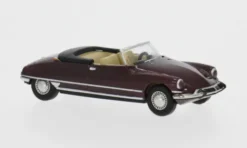 Brekina Citroen DS 19 Cabriolet, dunkelrot, 1963, 1:87, Outlet