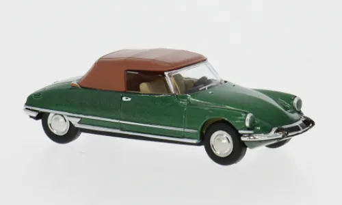 Brekina Citroen DS 19 Cabriolet, grün, 1963, 1:87, Discount