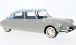 Norev Citroen DS 19, hellgrau/helltürkis, 1956, 1:18, Best