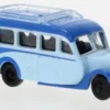 Norev Citroen U23 Autocar, hellblau/dunkelblau, 1947, 1:87, Outlet