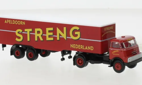 Brekina DAF DO 2000 Koffer-SZ, 1957, Streng, 1:87, Best