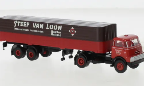 Brekina DAF DO 2000 PP-SZ, 1957, Steef v. Loon, 1:87, New