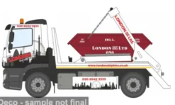 Oxford DAF Skip Lorry, London Skip Hire, 1:76, Online