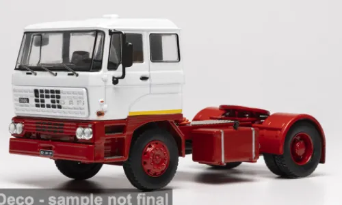 IXO DAF 2800, weiss/rot, 1975, 1:43,