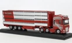 Oxford DAF XF Euro 6, rot, Houghton Parkhouse Livestock Transporter Bert Christie, 1:76, Sale