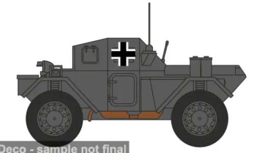 Oxford Daimler Dingo, 1944, Wehrmacht (Captured) France, 1:76, Best