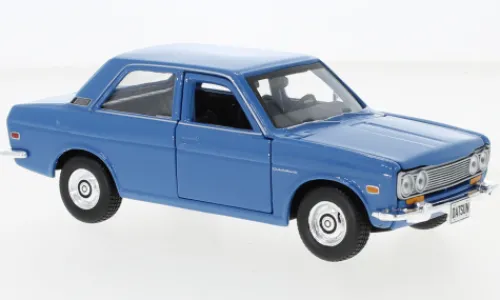 Maisto Datsun 510, blau, 1971, 1:24, New