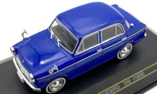First 43 Models Datsun Bluebird 310, blau, 1959, 1:43, Outlet