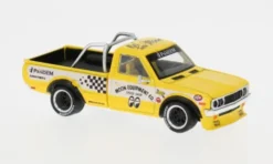 Pop Race Datsun 620, gelb/Dekor, 1:64, Outlet