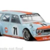 Mini GT Datsun 510 Gulf Wagon V1, hellblau/orange, 1969, Gulf, #71, 1:64, Clearance
