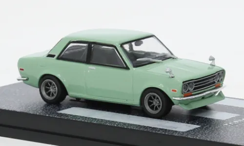 Tarmac Works Datsun 510, hellgrün, 1:64, Discount