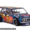 Mini GT Datsun 510 Wagon KOI V1, blau/Dekor, 1969, 1:64, Online