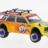 Mini GT Datsun 510 Wagon 4x4 Kaido Islands V1, orange/violett, 1969, 1:64, Sale