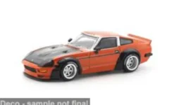 Pop Race Datsun 280ZX (S13), orange/schwarz, 1:64, Clearance