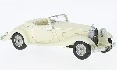 Matrix Delage D8S De Villars Roadster, weiss, 1933, 1:43, Best