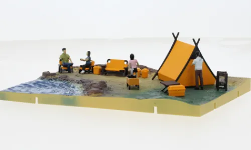 BM Creations Diorama Country Side, orange, 1:64, Discount