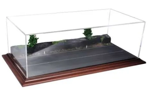 Atlantic Diorama Deluxe Vitrine, Forest Road, 1:43, Best