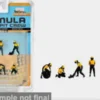 American Diorama Diorama Formula Pit Crew Team Orange, 1:64, Outlet