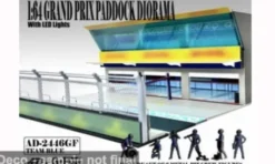 American Diorama Diorama Grand Prix Paddock Diorama Team Blue, 1:64, Sale
