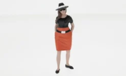 American Diorama Diorama Hanging Out 3-6, 1:24, Clearance