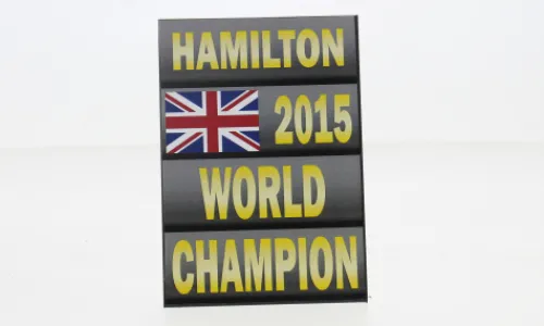 Cartrix Diorama Lewis Hamilton, 2015, 1:18, Best