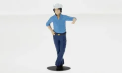 Cartrix Diorama Luke Duke, The Dukes of Hazzard, 1:24, Hot