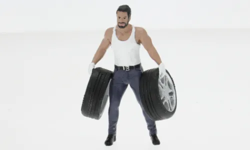 American Diorama Diorama Muscle Mechanics - 1, 1:24, Discount