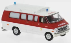 Brekina Dodge B 200 Ambulance, 1975, Falck, 1:87, Sale