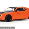 IXO America Dodge Challenger SRT Hellcat, orange/schwarz, 2019, 1:64,