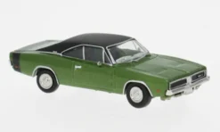 Brekina Dodge Charger, grün/schwarz, 1969, 1:87, Online