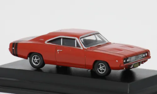 Oxford Dodge Charger, rot, 1968, 1:87,