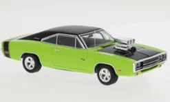 IXO Dodge Charger R/T, hellgrün/schwarz, 1970, 1:43, Outlet