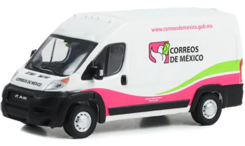 Greenlight Dodge RAM Promaster 2500 Cargo HD, 2020, Correos de Mexico, 1:64, Outlet