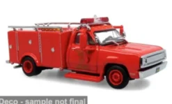Iconic Replicas Dodge 300 Rescue Unit, LACOFD - Los Angeles County Of Fire Department - Squad 51, 1:87, Sale
