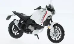Maisto Ducati DesertX, weiss/rot, 1:18,