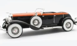 Matrix Duesenberg Model J Riviera Pheaton by Brunn, schwarz/orange, 1934, 1:18, Clearance