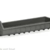 Herpa - 2er Set: flache Abrollmulde, grau, 1:87, Best